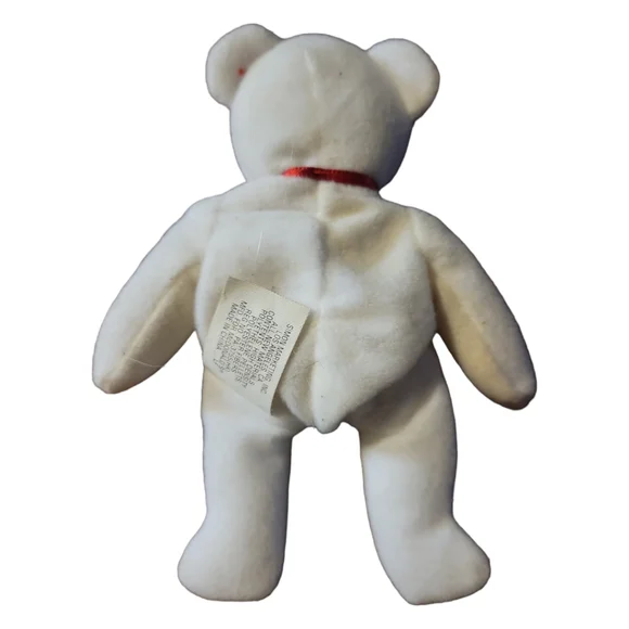 Vtg 93 McDonald's TY Teenie Beanie Babies Maple The Polar Bear, Ty, Canada Leaf - Picture 3 of 5